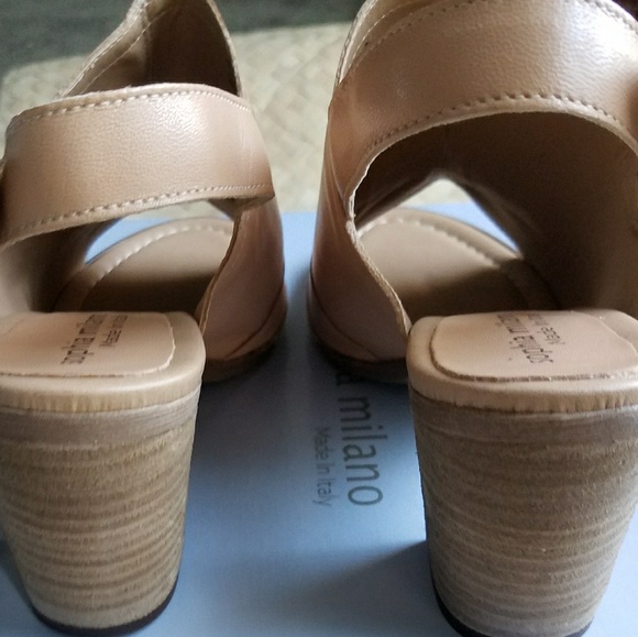 Sophia milano made in italy block heels - Picture 2 of 6